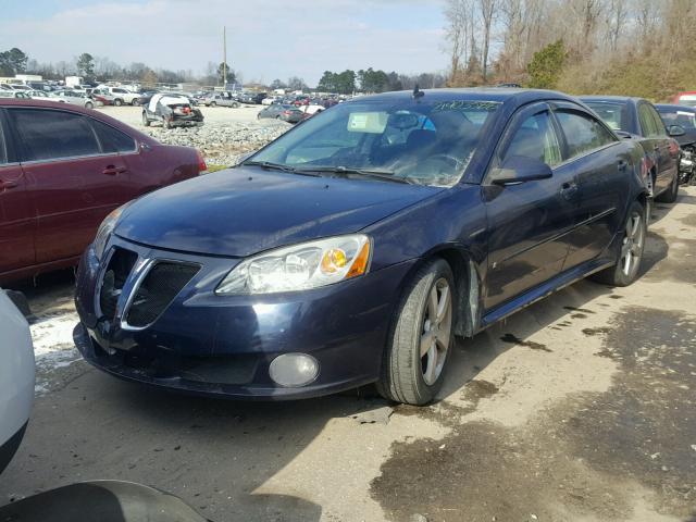 1G2ZH57N484202198 - 2008 PONTIAC G6 GT BLUE photo 2