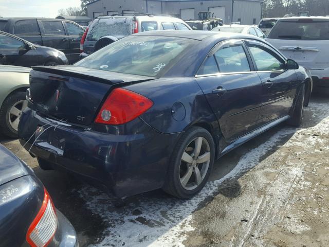 1G2ZH57N484202198 - 2008 PONTIAC G6 GT BLUE photo 4