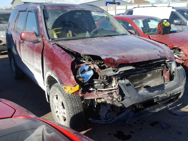 JHLRD78853C031748 - 2003 HONDA CR-V EX RED photo 1