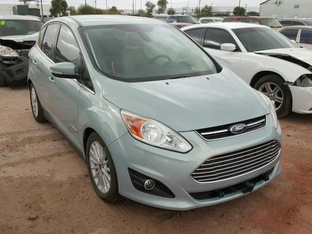 1FADP5BU1DL525752 - 2013 FORD C-MAX SEL TEAL photo 1