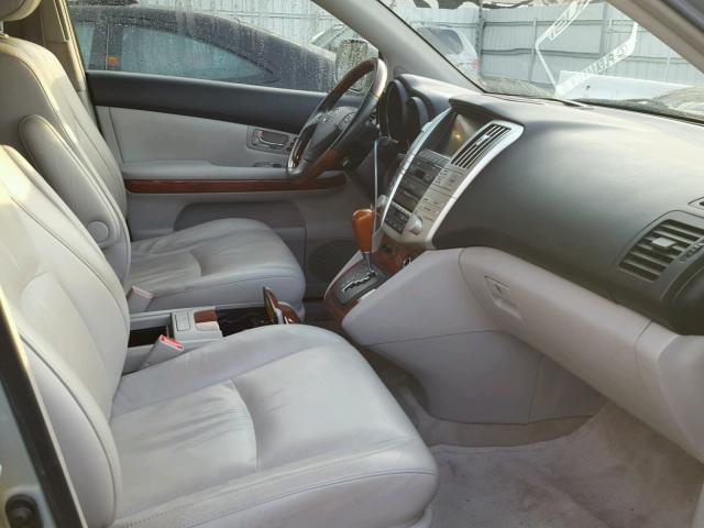 JTJHW31U382053194 - 2008 LEXUS RX 400H SILVER photo 5