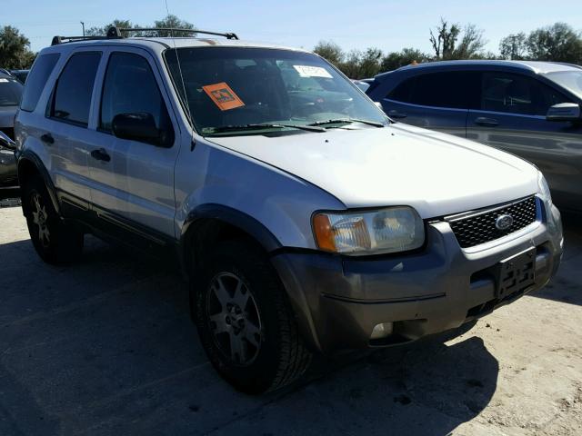 1FMYU03123KB02836 - 2003 FORD ESCAPE XLT SILVER photo 1