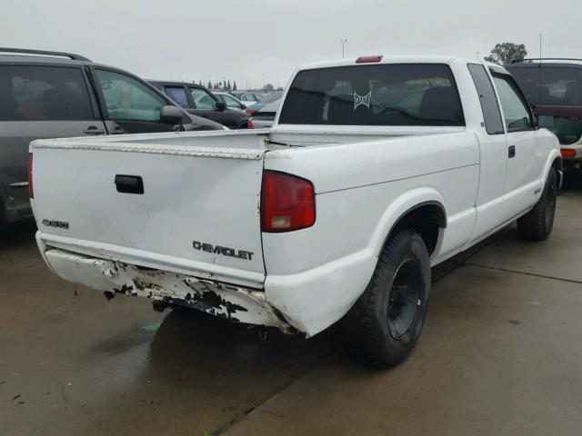 1GCCS19X8X8118189 - 1999 CHEVROLET S TRUCK S1 WHITE photo 4