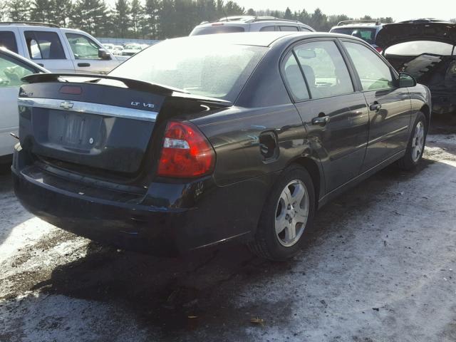 1G1ZU54845F185529 - 2005 CHEVROLET MALIBU LT BLACK photo 4