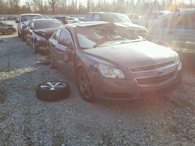 1G1ZH57B484257809 - 2008 CHEVROLET MALIBU 1LT GRAY photo 1