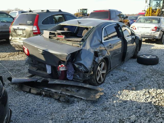 1G1ZH57B484257809 - 2008 CHEVROLET MALIBU 1LT GRAY photo 4