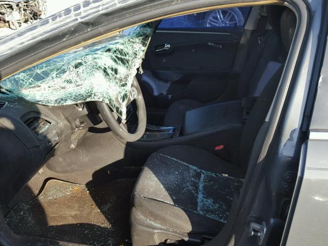 1G1ZH57B484257809 - 2008 CHEVROLET MALIBU 1LT GRAY photo 5