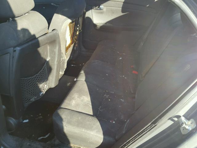 1G1ZH57B484257809 - 2008 CHEVROLET MALIBU 1LT GRAY photo 6