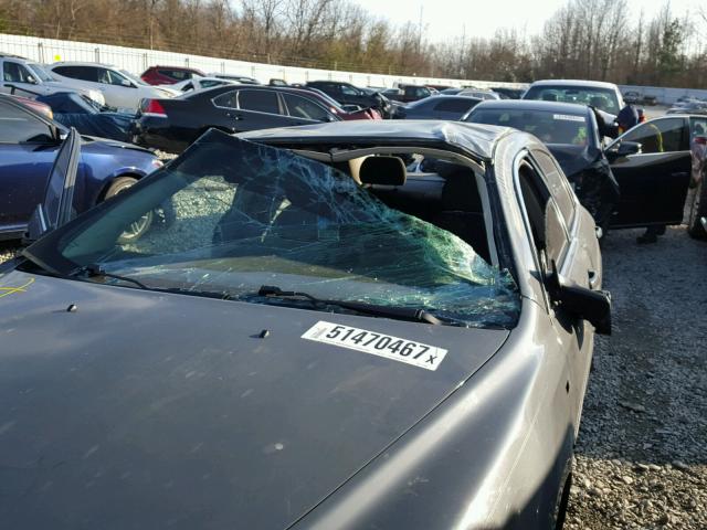 1G1ZH57B484257809 - 2008 CHEVROLET MALIBU 1LT GRAY photo 9