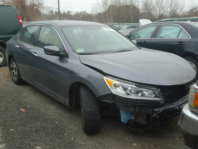 1HGCR2F38GA191608 - 2016 HONDA ACCORD LX GRAY photo 1