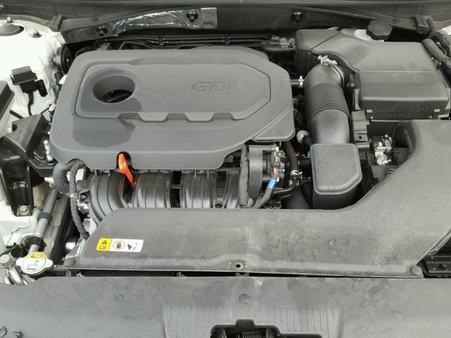 5NPE34AF6HH588752 - 2017 HYUNDAI SONATA SPO WHITE photo 7