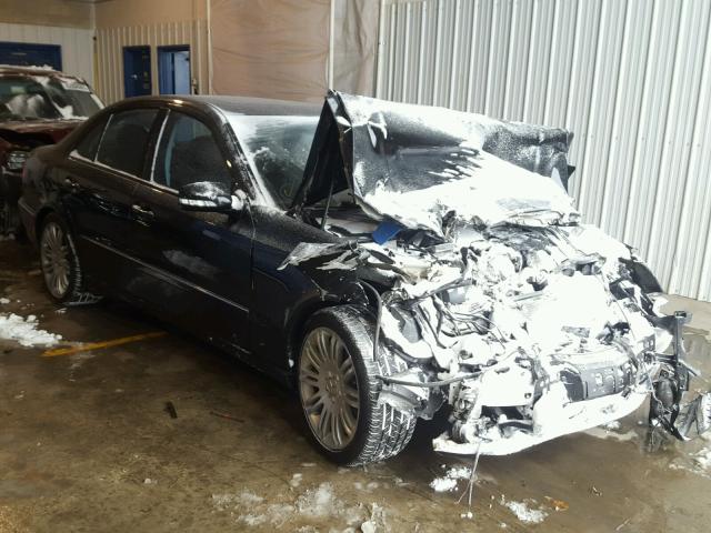 WDBUF56X87B113774 - 2007 MERCEDES-BENZ E 350 BLACK photo 1