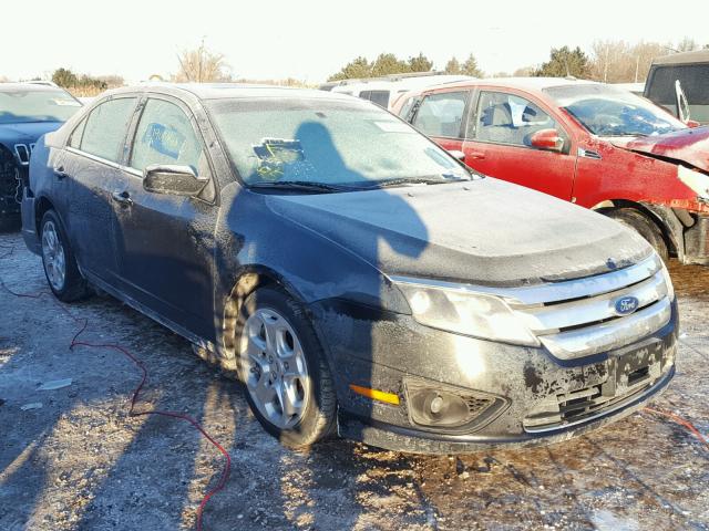 3FAHP0HA3BR147434 - 2011 FORD FUSION SE BLACK photo 1