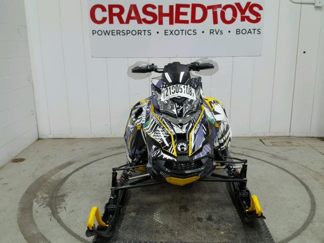 2BPSUDEA3EV000505 - 2014 SKID SNOWMOBILE YELLOW photo 2