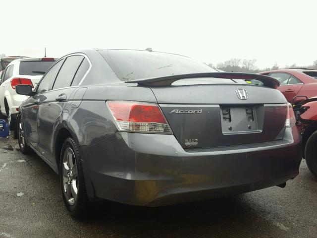 JHMCP26818C051338 - 2008 HONDA ACCORD EXL GRAY photo 3