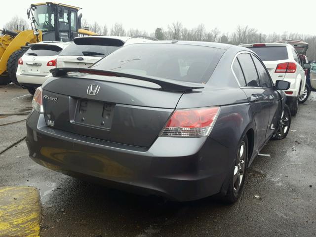 JHMCP26818C051338 - 2008 HONDA ACCORD EXL GRAY photo 4