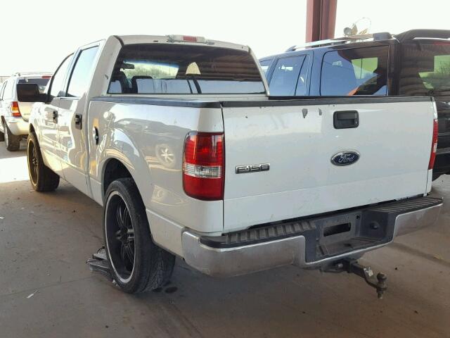 1FTRW12W05FB28451 - 2005 FORD F150 SUPER WHITE photo 3