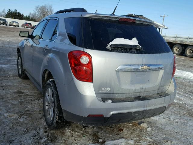 2CNALDEWXA6216314 - 2010 CHEVROLET EQUINOX LT SILVER photo 3