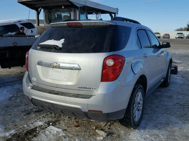 2CNALDEWXA6216314 - 2010 CHEVROLET EQUINOX LT SILVER photo 4