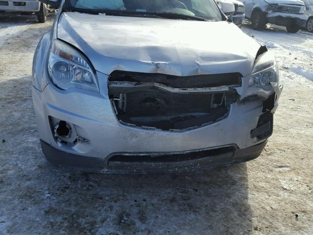 2CNALDEWXA6216314 - 2010 CHEVROLET EQUINOX LT SILVER photo 9