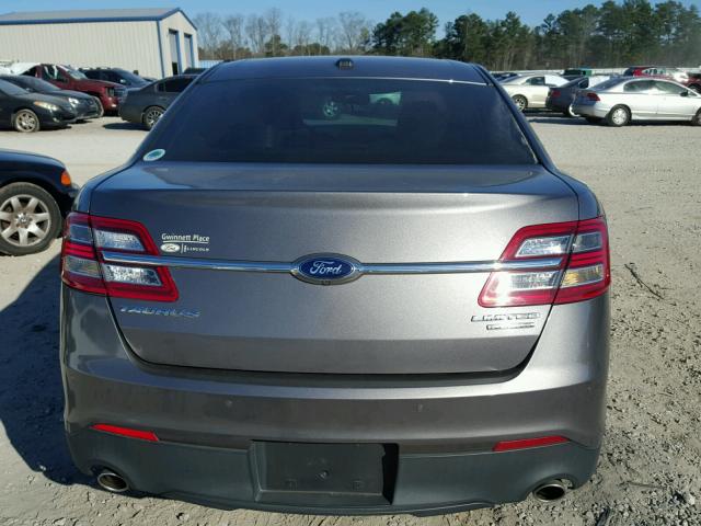 1FAHP2F85EG111056 - 2014 FORD TAURUS LIM GRAY photo 9