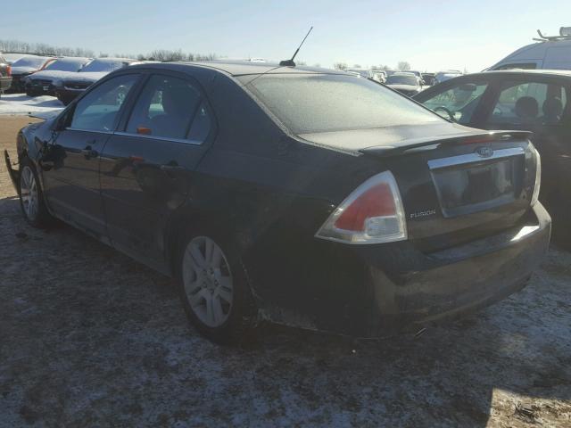 3FAHP08178R214416 - 2008 FORD FUSION SEL BLACK photo 3