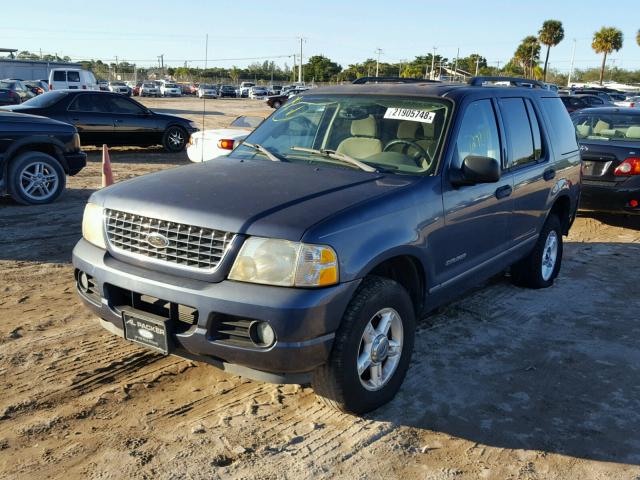 1FMZU63K14UC14470 - 2004 FORD EXPLORER X BLUE photo 2