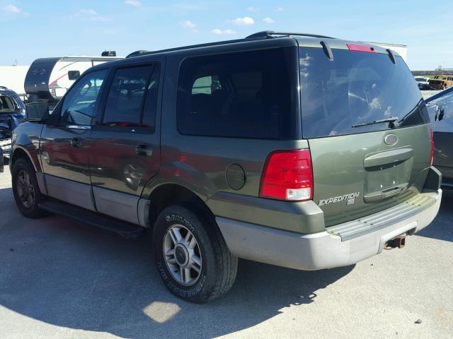 1FMPU16L13LA84449 - 2003 FORD EXPEDITION GREEN photo 3