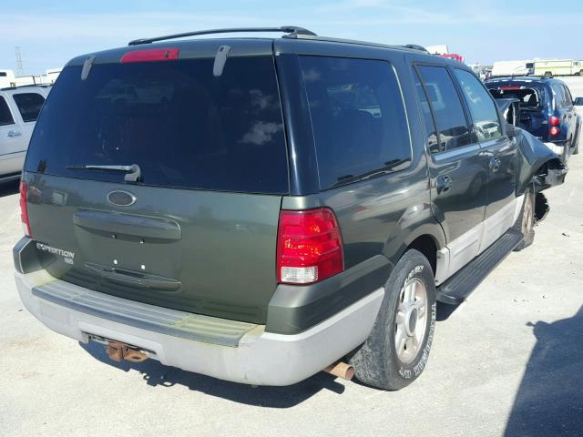 1FMPU16L13LA84449 - 2003 FORD EXPEDITION GREEN photo 4