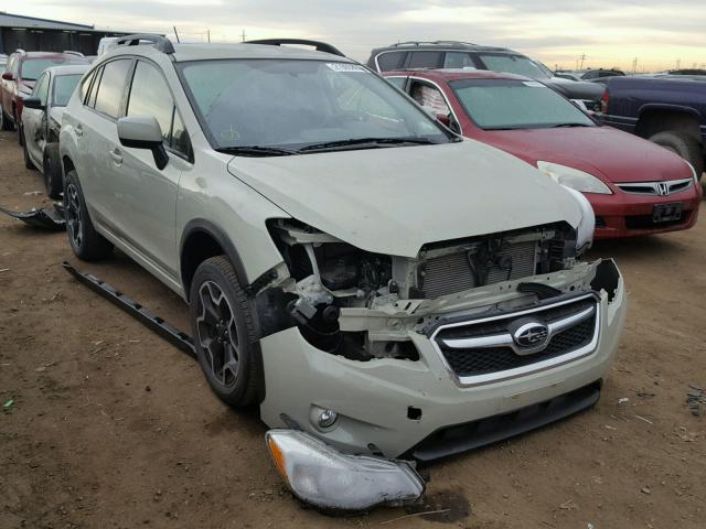 JF2GPAGC6E8326850 - 2014 SUBARU XV CROSSTR CREAM photo 1