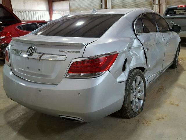 1G4GH5E34CF255416 - 2012 BUICK LACROSSE P SILVER photo 4