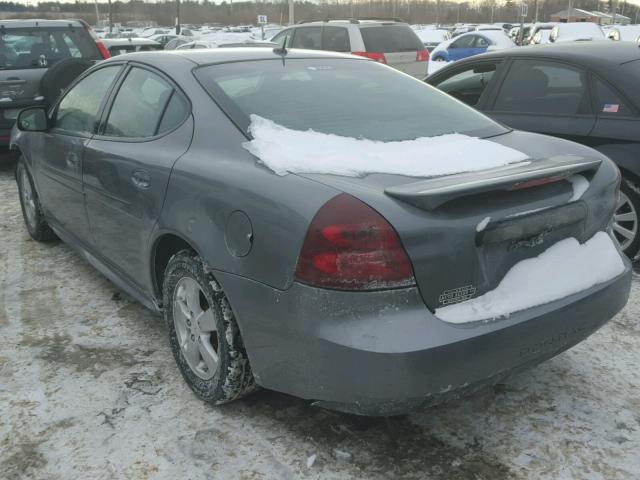 2G2WP552981117495 - 2008 PONTIAC GRAND PRIX GRAY photo 3