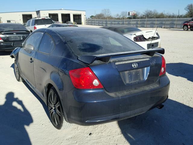 JTKDE177460105346 - 2006 TOYOTA SCION TC 蓝色 照片 3