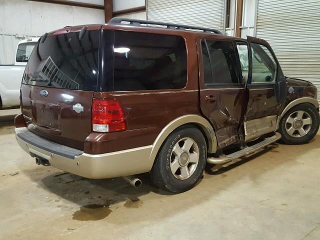 1FMFU17516LA44534 - 2006 FORD EXPEDITION MAROON photo 4