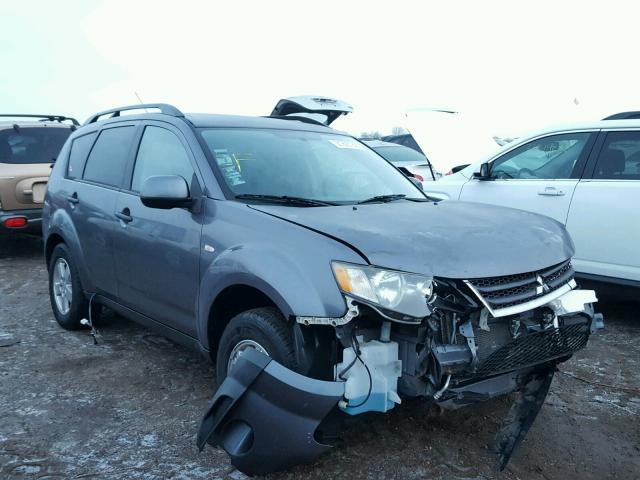 JA4MT31X07Z014132 - 2007 MITSUBISHI OUTLANDER GRAY photo 1