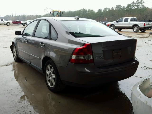 YV1MS382362220887 - 2006 VOLVO S40 2.4I GRAY photo 3