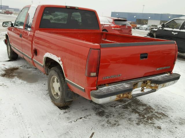 1GCEC19R0VE249414 - 1997 CHEVROLET GMT-400 C1 RED photo 3