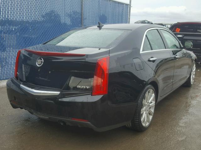 1G6AB5RXXD0136172 - 2013 CADILLAC ATS LUXURY BLACK photo 4