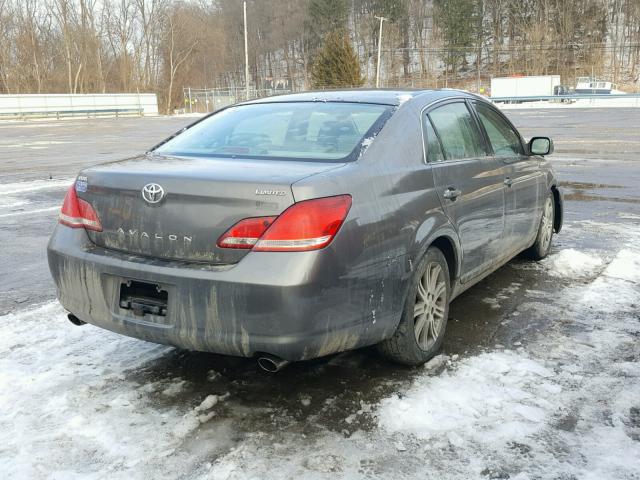 4T1BK36B96U162400 - 2006 TOYOTA AVALON XL GRAY photo 4