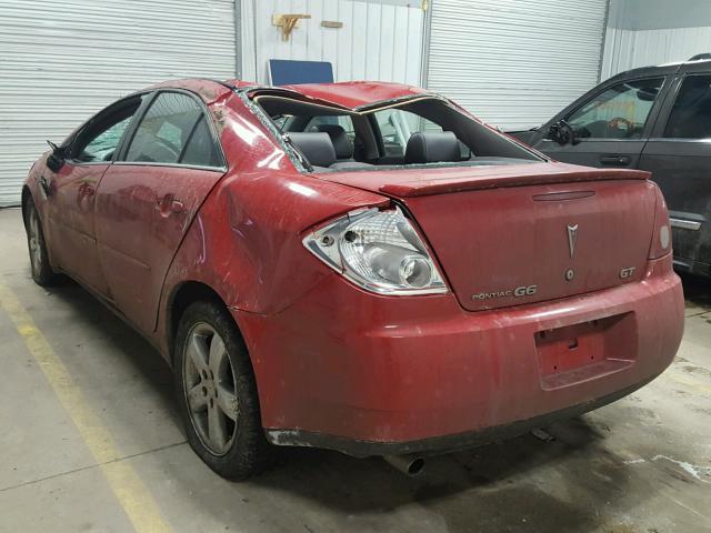 1G2ZH558164161779 - 2006 PONTIAC G6 GT RED photo 3