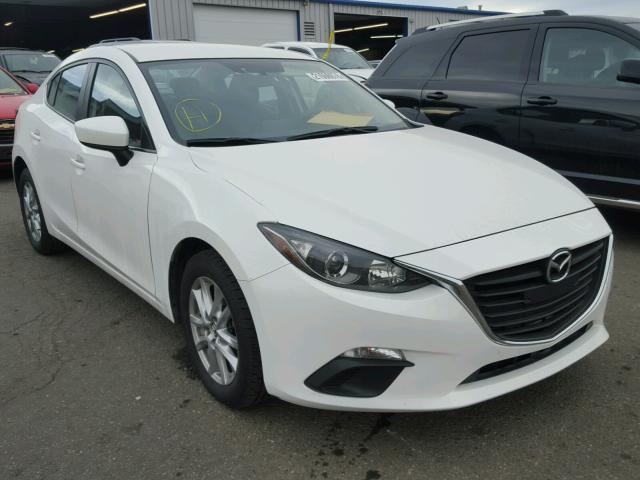 JM1BM1U76G1307252 - 2016 MAZDA 3 SPORT WHITE photo 1