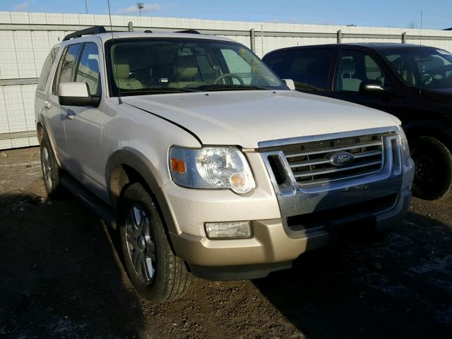 1FMEU7EE3AUA03505 - 2010 FORD EXPLORER E WHITE photo 1