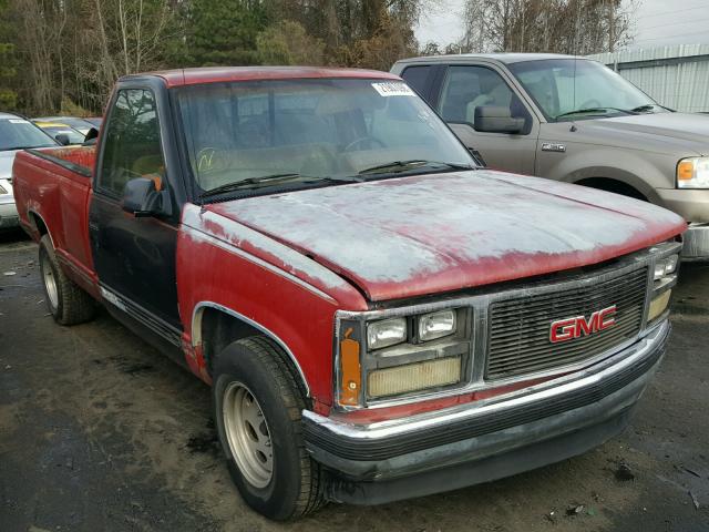 1GTDC14H8KE501092 - 1989 GMC SIERRA C15 RED photo 1