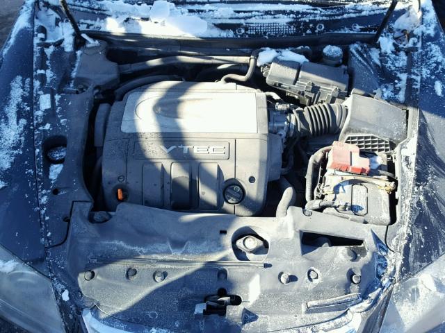 JH4KB16565C012508 - 2005 ACURA RL BLACK photo 7