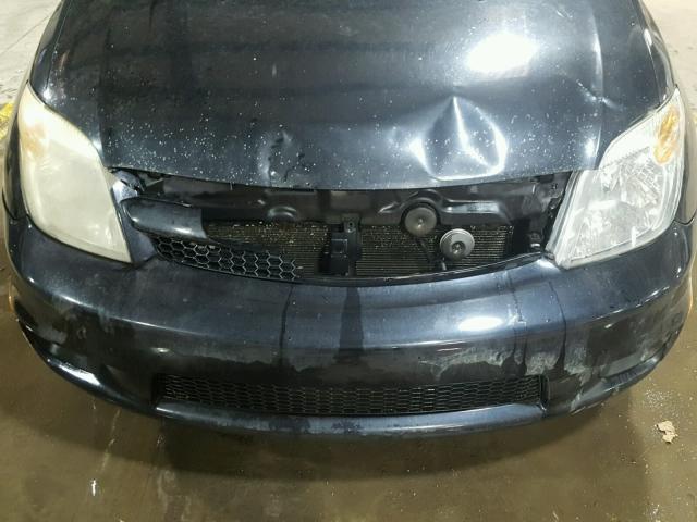 JTKKT624960156803 - 2006 TOYOTA SCION XA BLACK photo 9