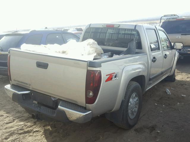 1GCDT13E588145585 - 2008 CHEVROLET COLORADO TAN photo 4