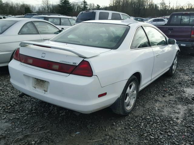 1HGCG2255WA027292 - 1998 HONDA ACCORD EX WHITE photo 4