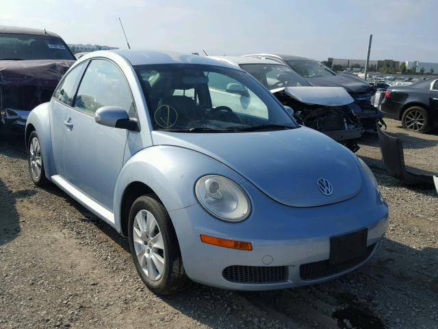 3VWPG31C79M513130 - 2009 VOLKSWAGEN NEW BEETLE BLUE photo 1