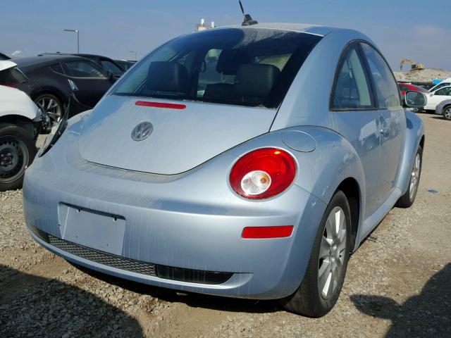 3VWPG31C79M513130 - 2009 VOLKSWAGEN NEW BEETLE BLUE photo 4