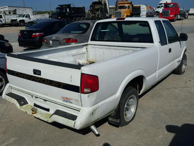 1GCCS1943S8137389 - 1995 CHEVROLET S TRUCK S1 WHITE photo 4